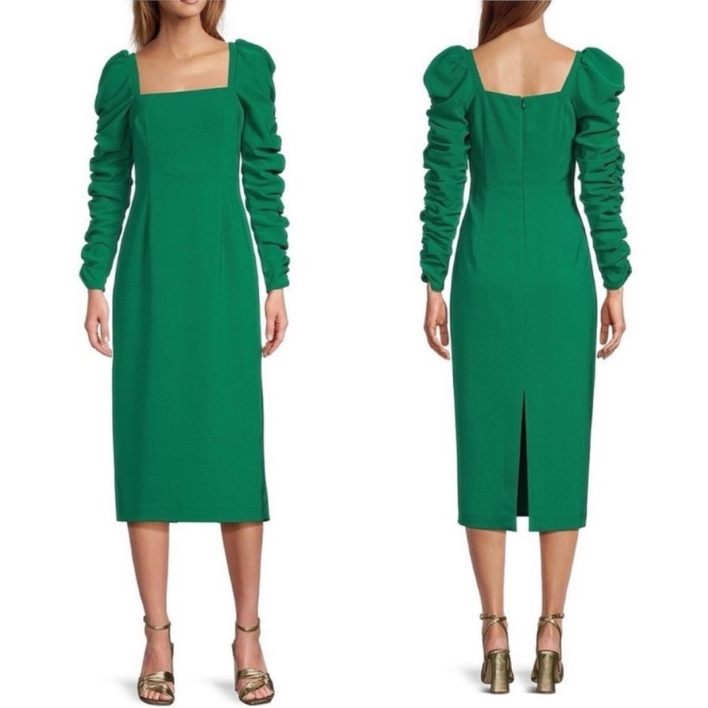 Antonio Melani Green Dress Size 0, 4